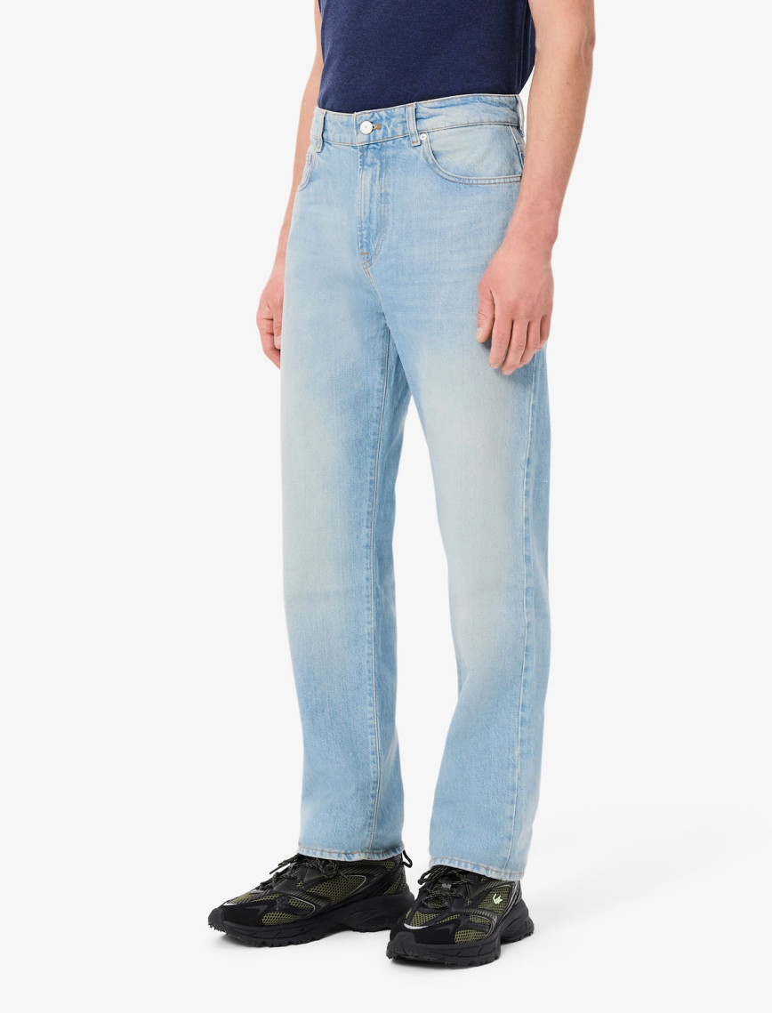 Lacoste Erkek Straight Fit Mavi Pantolon Lacoste Erkek Straight Fit Mavi Pantolon