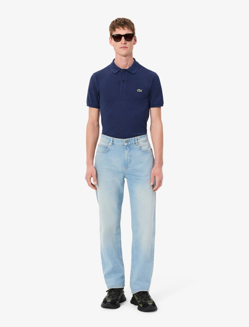 Lacoste Erkek Straight Fit Mavi Pantolon Lacoste Erkek Straight Fit Mavi Pantolon