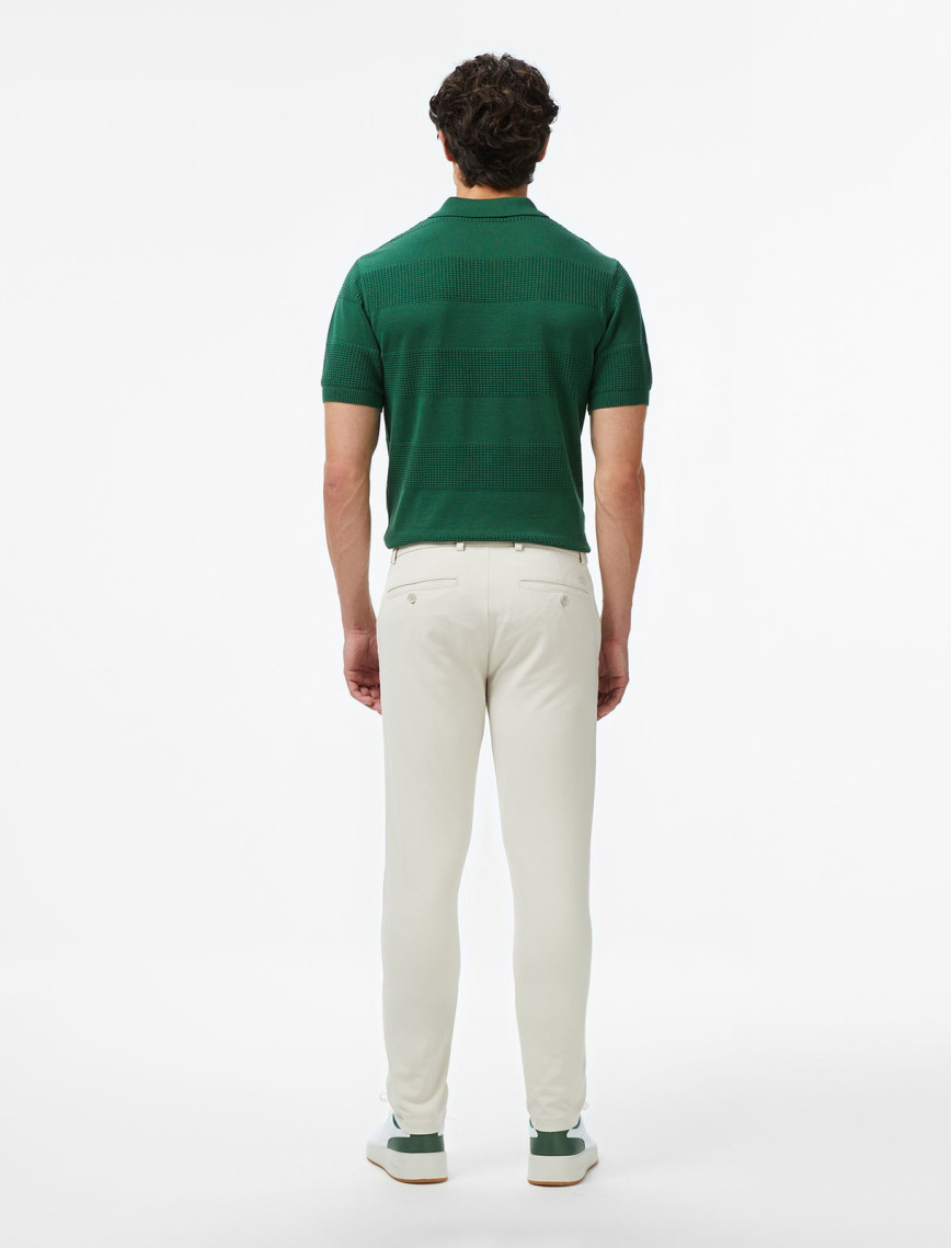 Lacoste Erkek Slim Fit Gri Chino Pantolon Lacoste Erkek Slim Fit Gri Chino Pantolon