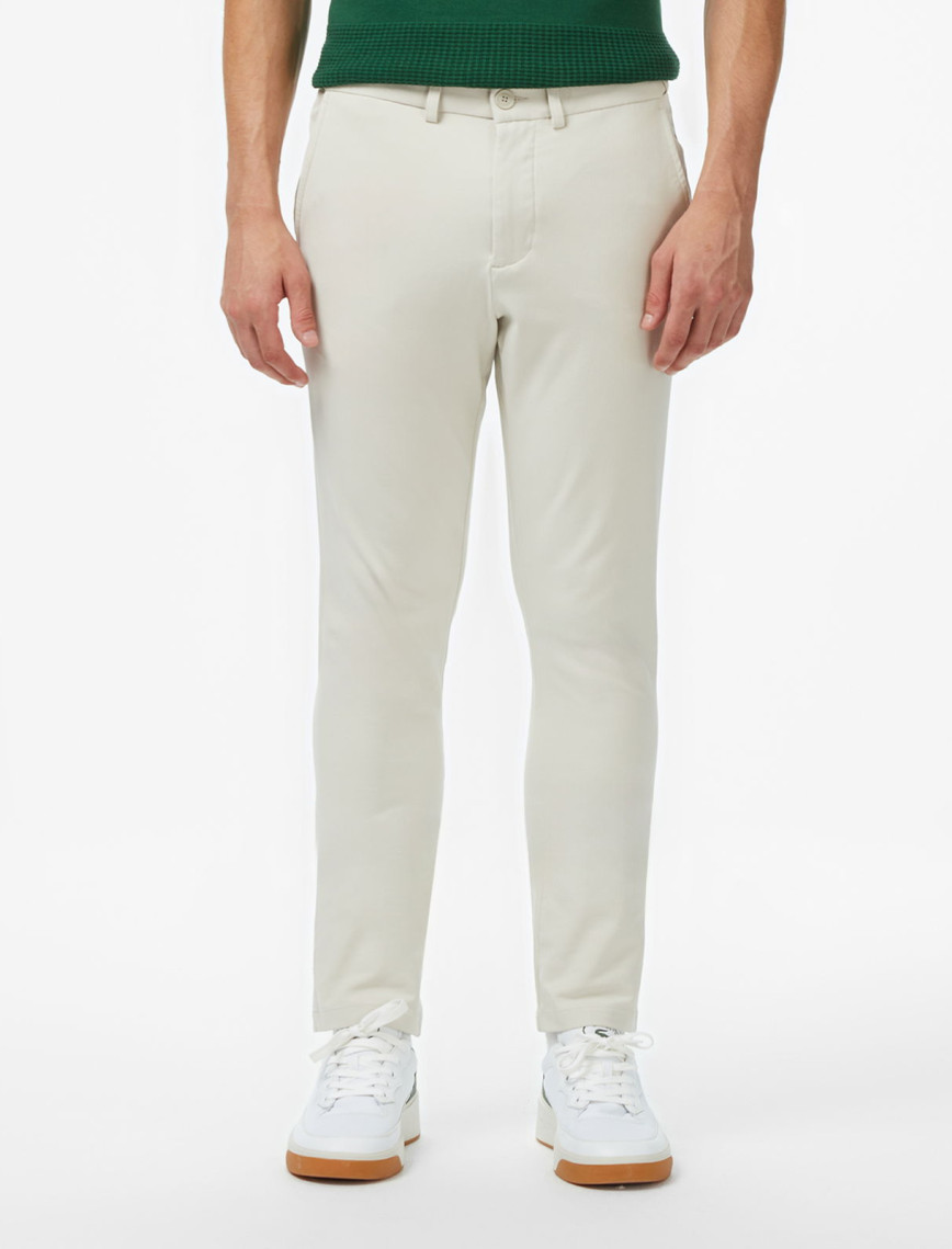 Lacoste Erkek Slim Fit Gri Chino Pantolon Lacoste Erkek Slim Fit Gri Chino Pantolon