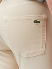 Lacoste Erkek Slim Fit Krem Jean Pantolon Lacoste Erkek Slim Fit Krem Jean Pantolon