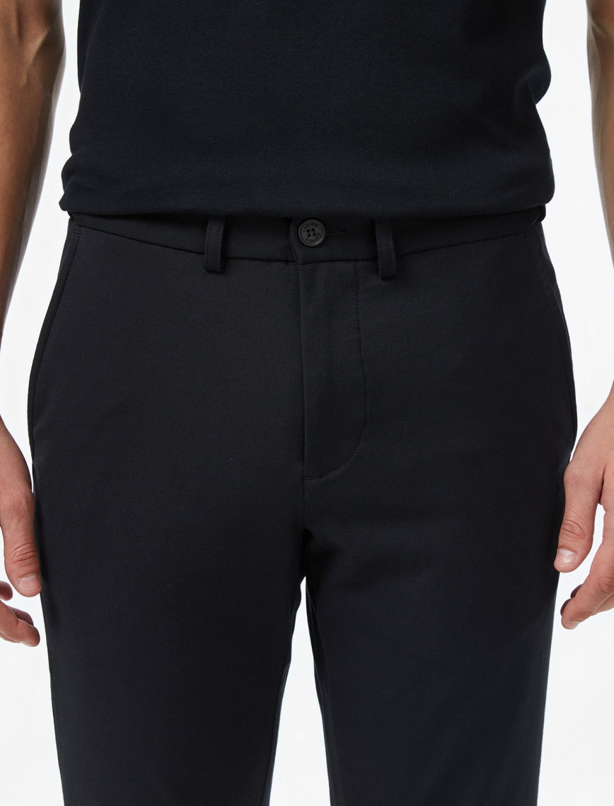 Lacoste Erkek Slim Fit Siyah Chino Pantolon Lacoste Erkek Slim Fit Siyah Chino Pantolon