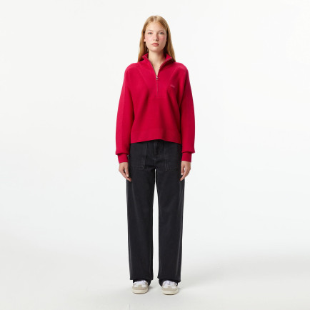 Lacoste Kadın Stragiht Fit Koyu Gri Pantolon Lacoste Kadın Stragiht Fit Koyu Gri Pantolon