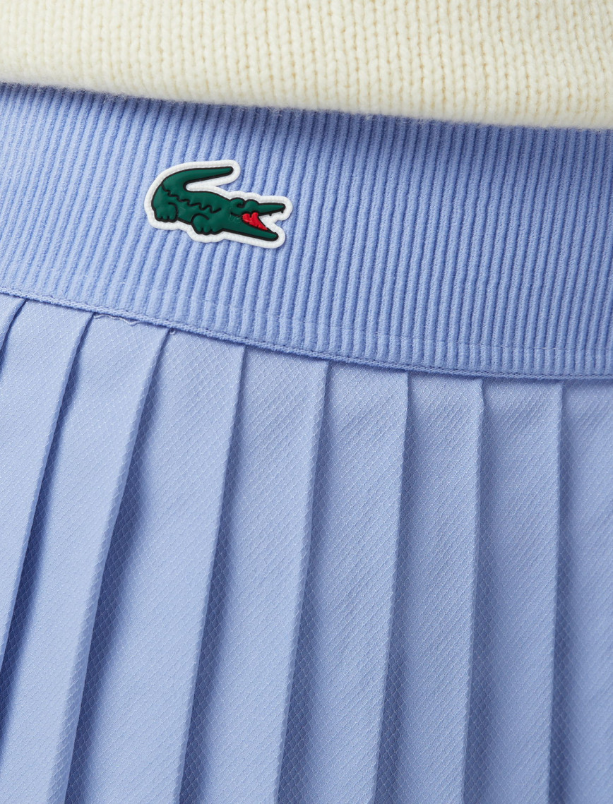 Lacoste Kadın Flare Fit Mavi Etek Lacoste Kadın Flare Fit Mavi Etek