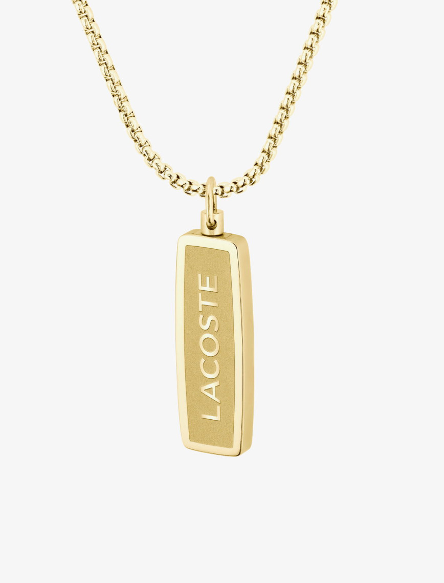 Lacoste District Erkek Sarı Kolye