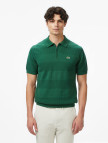 Lacoste Erkek Classic Fit Kısa Kollu Polo Yaka Desenli Yeşil Triko Lacoste Erkek Classic Fit Kısa Kollu Polo Yaka Desenli Yeşil Triko