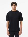 Lacoste Erkek Loose Fit Bisiklet Yaka Baskılı Siyah T-Shirt Lacoste Erkek Loose Fit Bisiklet Yaka Baskılı Siyah T-Shirt