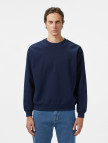 Lacoste Erkek Relaxed Fit Bisiklet Yaka Siyah Sweatshirt Lacoste Erkek Relaxed Fit Bisiklet Yaka Siyah Sweatshirt