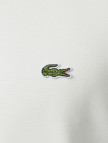 Lacoste Erkek Loose Fit Bisiklet Yaka Desenli Beyaz T-Shirt Lacoste Erkek Loose Fit Bisiklet Yaka Desenli Beyaz T-Shirt