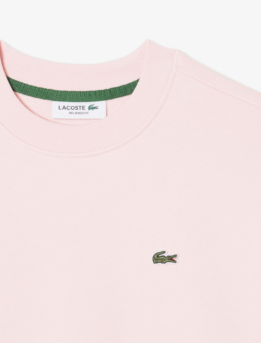 Lacoste Kadın Relaxed Fit Bisiklet Yaka Pembe Sweatshirt Lacoste Kadın Relaxed Fit Bisiklet Yaka Pembe Sweatshirt