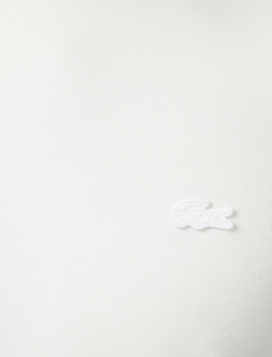 Lacoste Erkek Oversize Fit Bisiklet Yaka Beyaz T-Shirt Lacoste Erkek Oversize Fit Bisiklet Yaka Beyaz T-Shirt