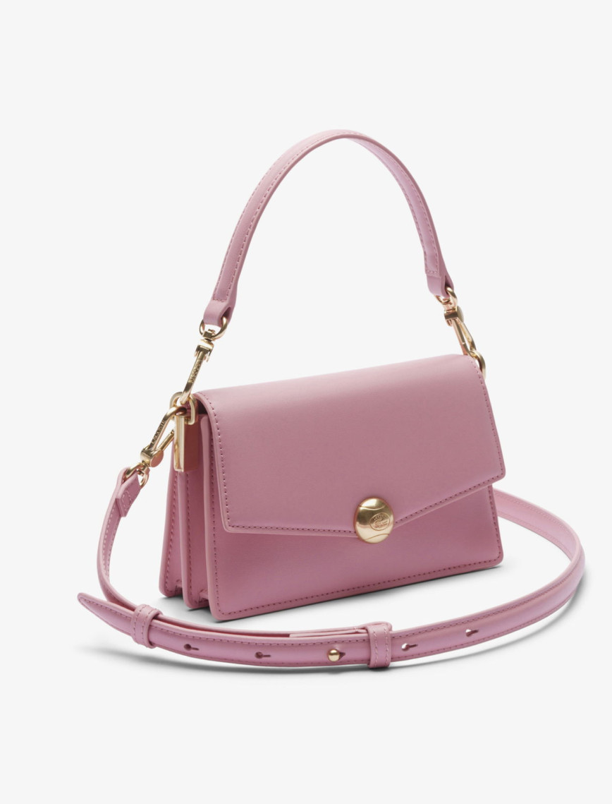Lacoste Small Tennis Bliss Kadın Deri Pembe Omuz Çantası Lacoste Small Tennis Bliss Kadın Deri Pembe Omuz Çantası