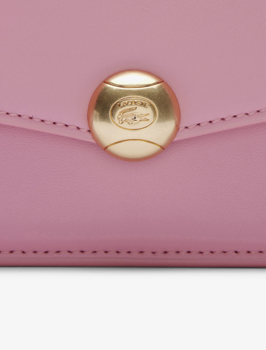 Lacoste Small Tennis Bliss Kadın Deri Pembe Omuz Çantası Lacoste Small Tennis Bliss Kadın Deri Pembe Omuz Çantası