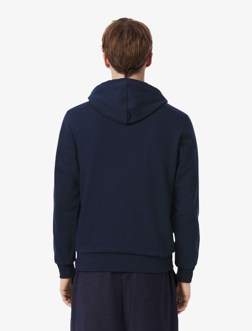 Lacoste Erkek Classic Fit Kapüşonlu Lacivert Sweatshirt Lacoste Erkek Classic Fit Kapüşonlu Lacivert Sweatshirt