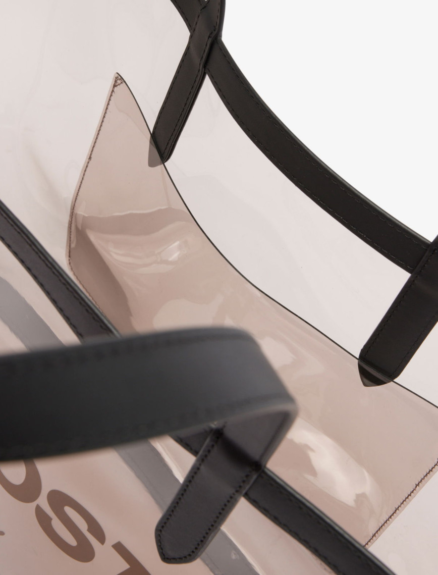 Lacoste Anna Kadın Baskılı Siyah Omuz Çantası