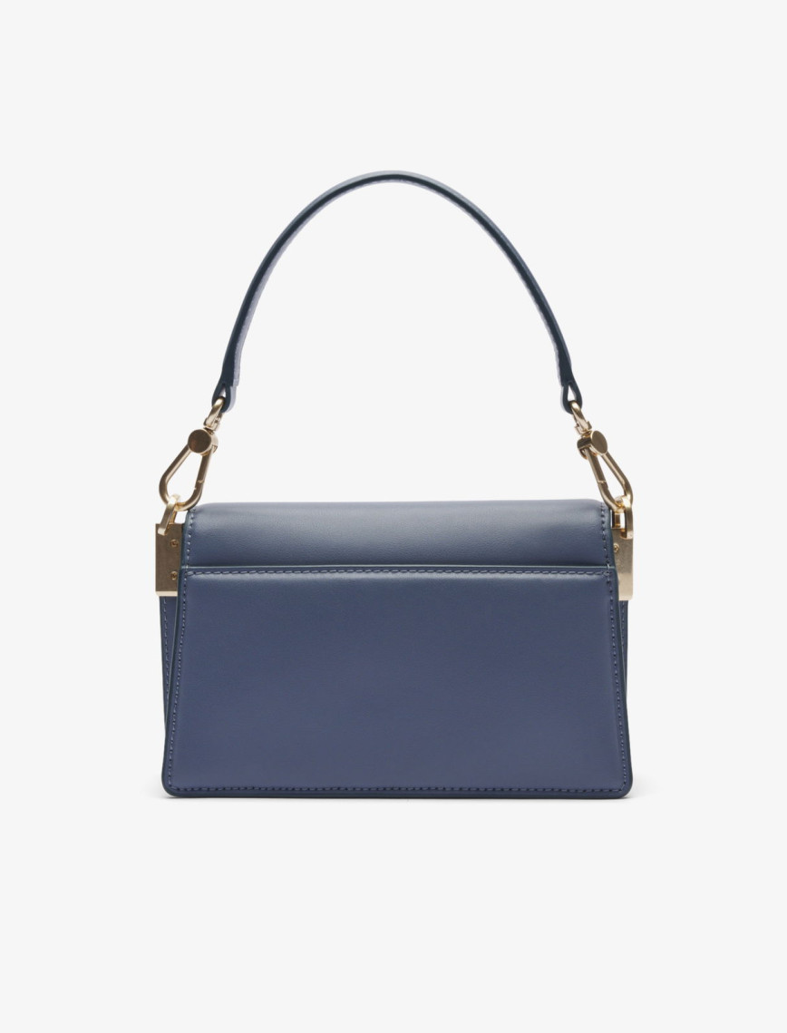 Lacoste Small Tennis Bliss Kadın Deri Mavi Omuz Çantası Lacoste Small Tennis Bliss Kadın Deri Mavi Omuz Çantası