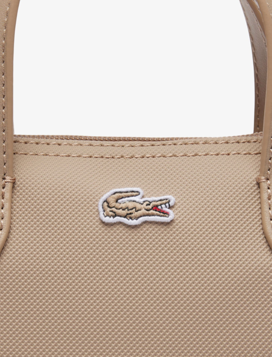 Lacoste L.12.12 Kadın Bej Postacı Çantası