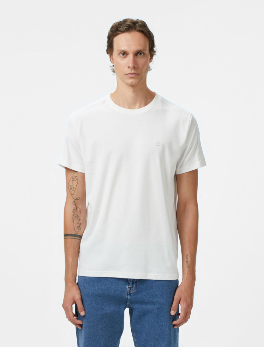 Lacoste Erkek Oversize Fit Bisiklet Yaka Lacivert T-Shirt Lacoste Erkek Oversize Fit Bisiklet Yaka Lacivert T-Shirt