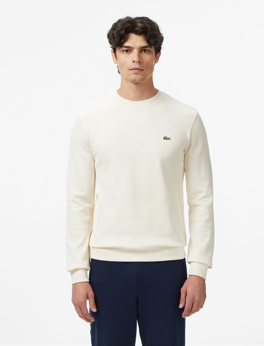 Lacoste Erkek Regular Fit Uzun Kollu Bisiklet Yaka Lacivert T-Shirt Lacoste Erkek Regular Fit Uzun Kollu Bisiklet Yaka Lacivert T-Shirt