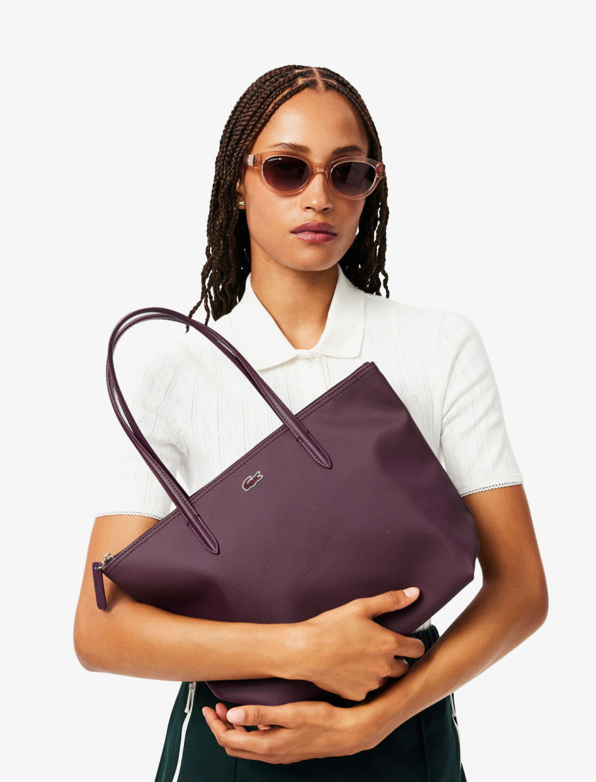 Lacoste Small L.12.12 Kadın Bordo Omuz Çantası Lacoste Small L.12.12 Kadın Bordo Omuz Çantası