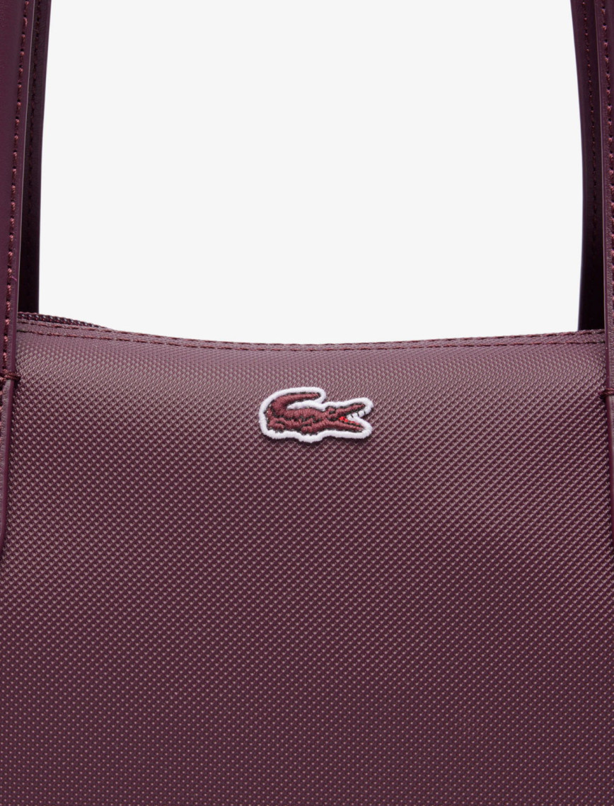 Lacoste Small L.12.12 Kadın Bordo Omuz Çantası Lacoste Small L.12.12 Kadın Bordo Omuz Çantası