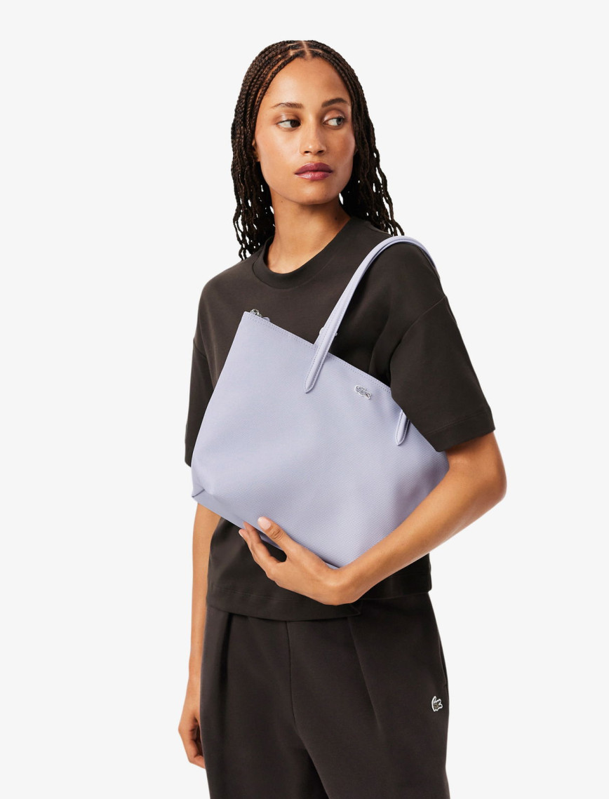 Lacoste Small L.12.12 Kadın Mor Omuz Çantası Lacoste Small L.12.12 Kadın Mor Omuz Çantası