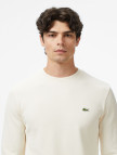 Lacoste Erkek Regular Fit Uzun Kollu Bisiklet Yaka Krem T-Shirt Lacoste Erkek Regular Fit Uzun Kollu Bisiklet Yaka Krem T-Shirt