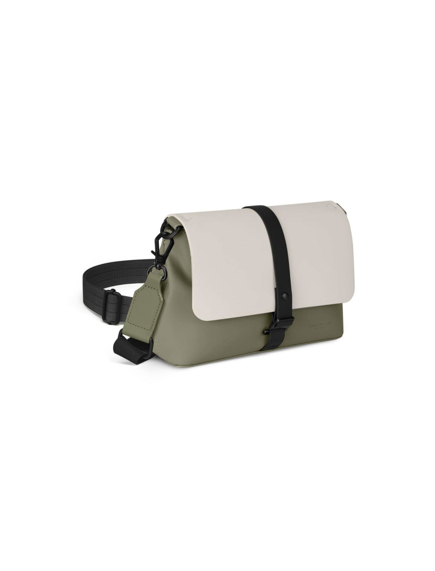 Gaston Luga Spläsh Crossbody Bag - Cloud Cream / Sage