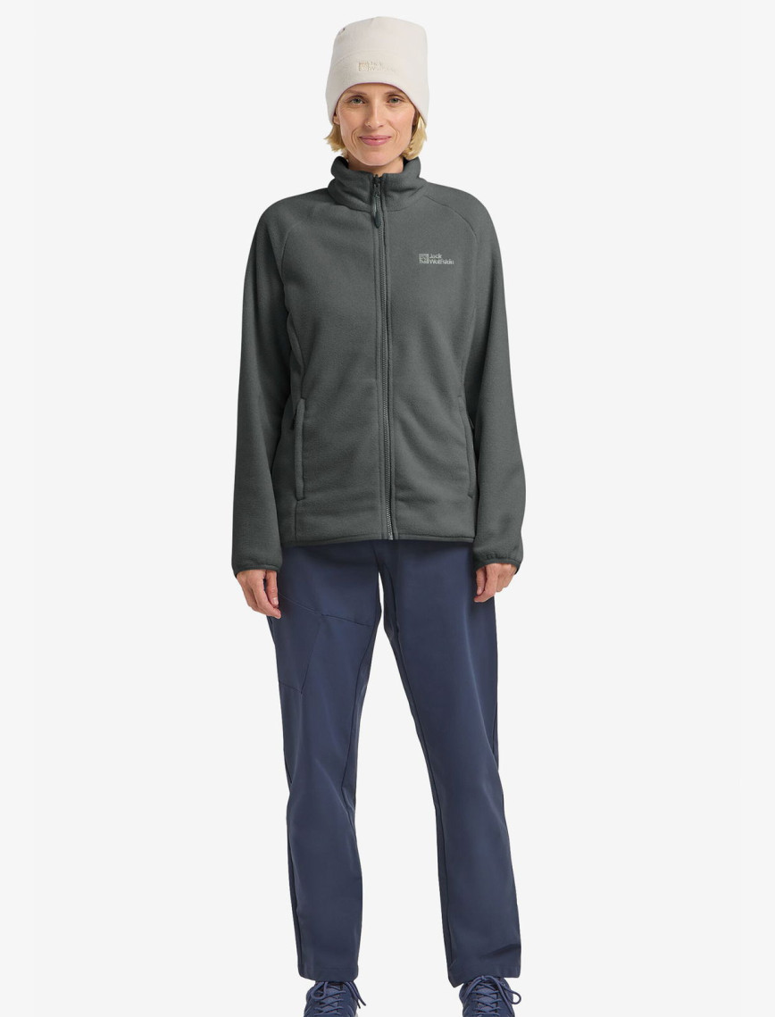 Jack Wolfskin Moonrise Kadın Yeşil Outdoor Polar Jack Wolfskin Moonrise Kadın Yeşil Outdoor Polar