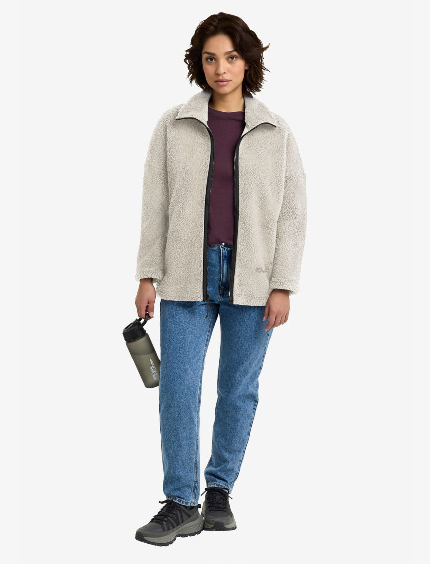 Jack Wolfskin Stone Lite Kadın Krem Outdoor Ceket Jack Wolfskin Stone Lite Kadın Krem Outdoor Ceket