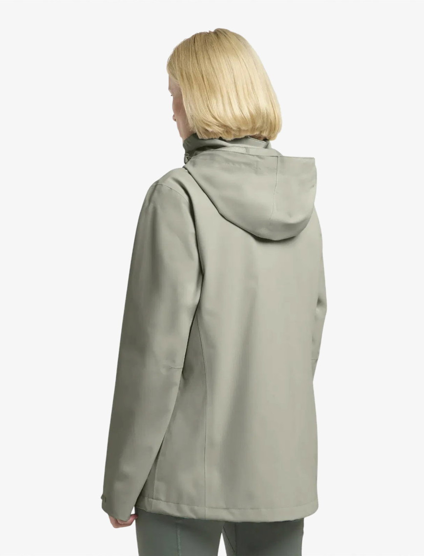 Jack Wolfskin Trailtime 2L Kadın Yeşil Outdoor Ceket