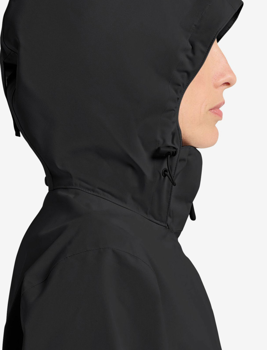 Jack Wolfskin Trailtime 2L Kadın Siyah Outdoor Ceket