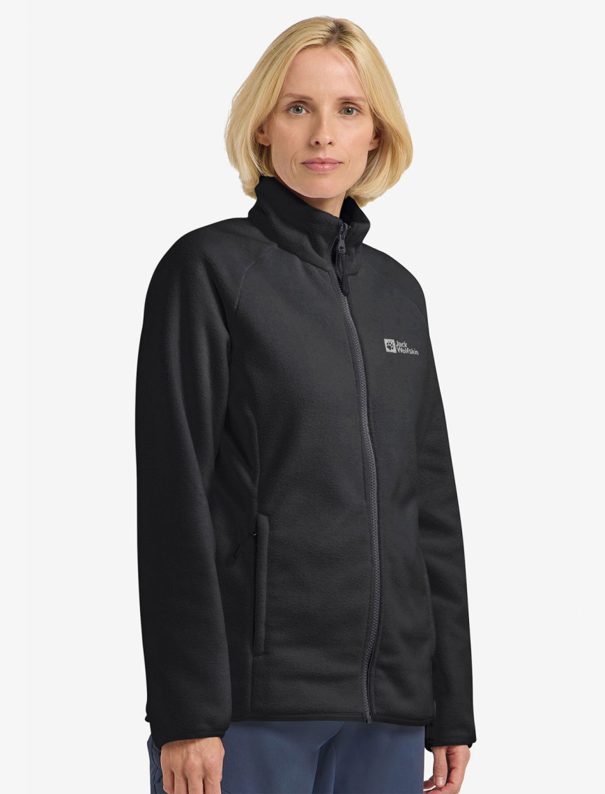 Jack Wolfskin Moonrise Full Zipped Kadın Mor Ceket Jack Wolfskin Moonrise Full Zipped Kadın Mor Ceket