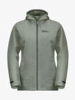 Jack Wolfskin Moonrise 3in1 Kadın Yeşil Outdoor Ceket