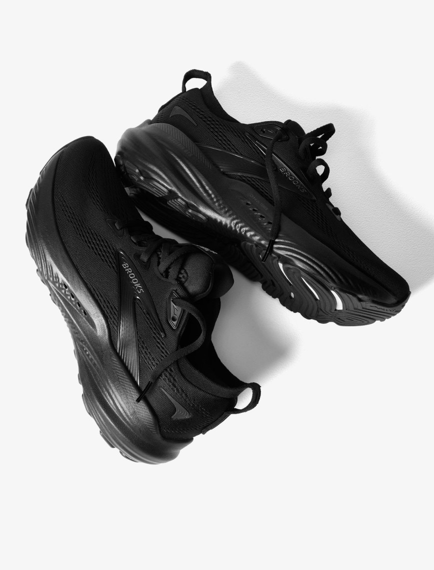 Brooks Glycerin GTS 22 Erkek Siyah Koşu Ayakkabısı