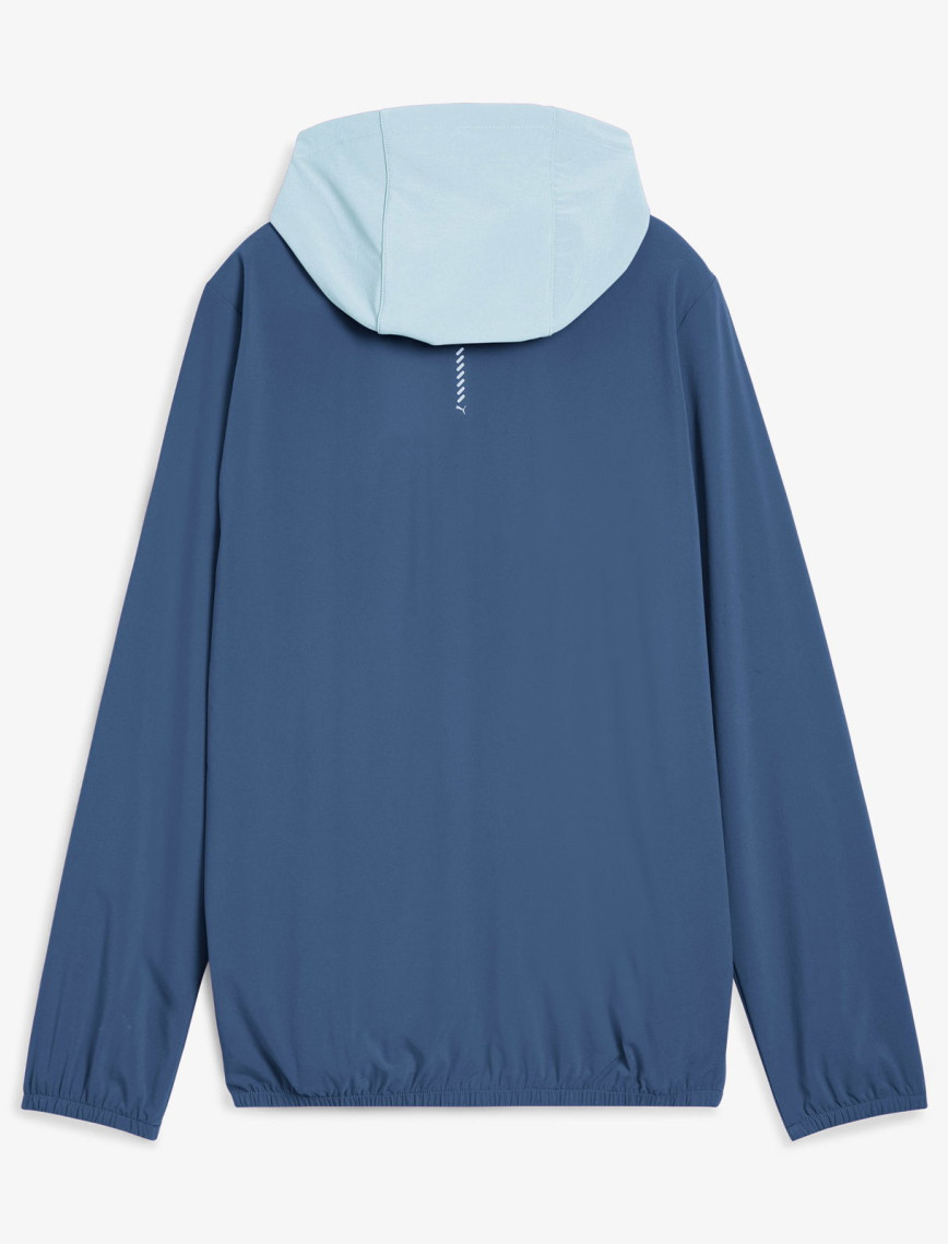 Puma Run Velocity Woven Kadın Lacivert Koşu Ceketi Puma Run Velocity Woven Kadın Lacivert Koşu Ceketi