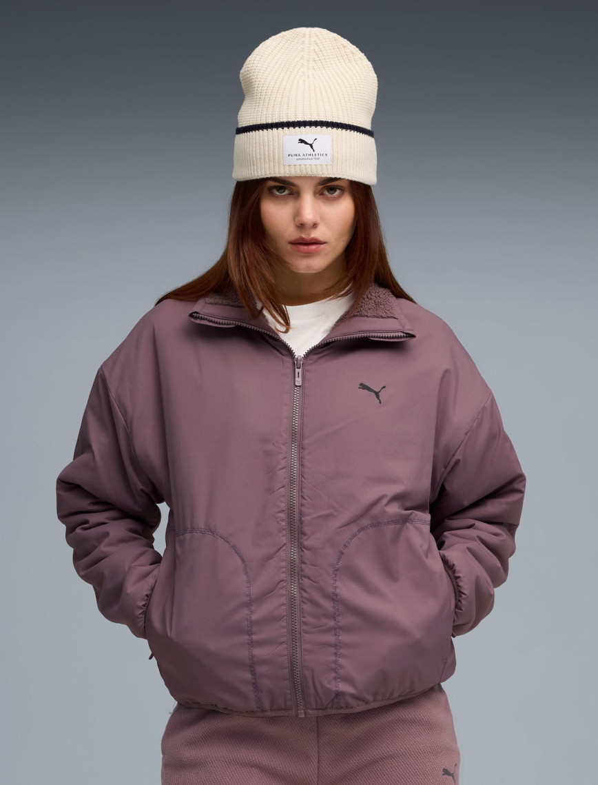 Puma Reversible Sherpa Kadın Mor Ceket Puma Reversible Sherpa Kadın Mor Ceket