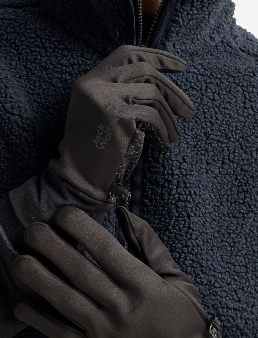 Jack Wolfskin Extensive Unisex Siyah Eldiven