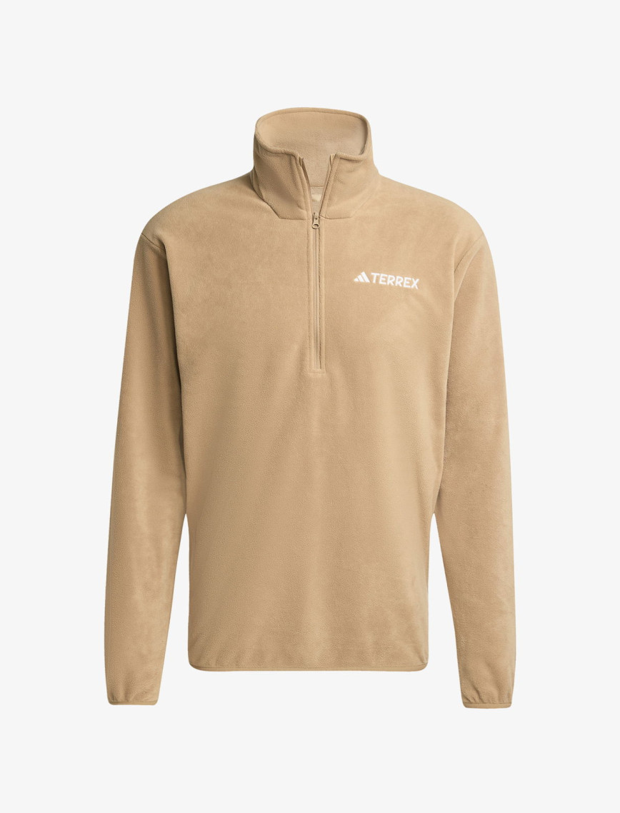 adidas Multi Essentials 1-2 Zip Fleece Erkek Kahverengi Yürüyüş Polar adidas Multi Essentials 1-2 Zip Fleece Erkek Kahverengi Yürüyüş Polar