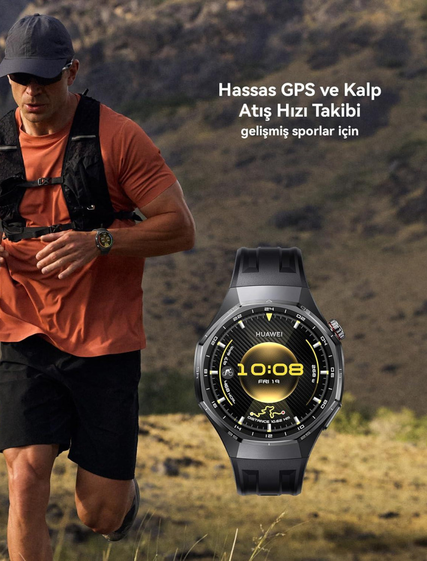 Huawei Watch GT 6 Pro 46 MM - Siyah Atum B29F Huawei Watch GT 6 Pro 46 MM - Siyah Atum B29F