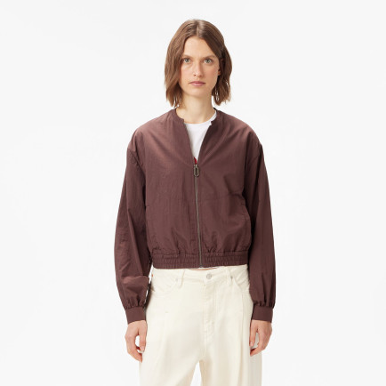 Les Benjamins Bomber 001 Kadın Kahverengi Ceket Les Benjamins Bomber 001 Kadın Kahverengi Ceket