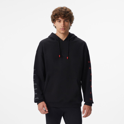 UNITED4 x Monkey Project 7 Rules Unisex Siyah Sweatshirt UNITED4 x Monkey Project 7 Rules Unisex Siyah Sweatshirt