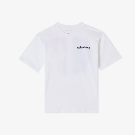 Calvin Klein Backprint Relaxed Çocuk Beyaz T-Shirt Calvin Klein Backprint Relaxed Çocuk Beyaz T-Shirt