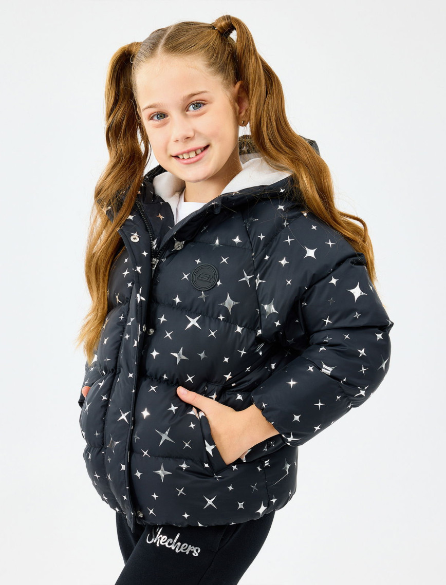 Skechers Sherpa Çocuk Siyah Mont Skechers Sherpa Çocuk Siyah Mont