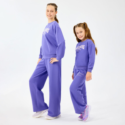 Skechers Lw Fleece Çocuk Mor Eşofman Altı Skechers Lw Fleece Çocuk Mor Eşofman Altı