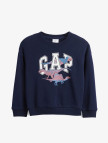 Gap V-French Oversized Logo Crew Çocuk Lacivert Sweatshirt Gap V-French Oversized Logo Crew Çocuk Lacivert Sweatshirt