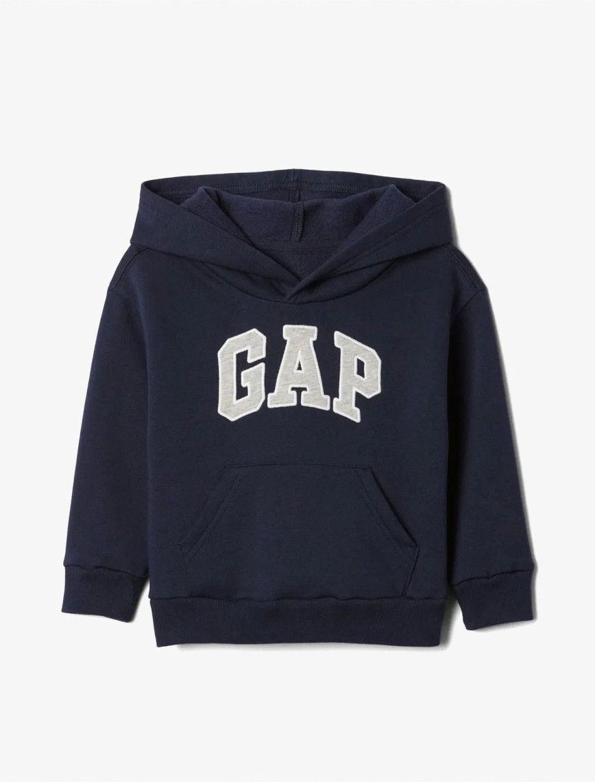 Gap V-Logo Bebek Lacivert Kapüşonlu Sweatshirt Gap V-Logo Bebek Lacivert Kapüşonlu Sweatshirt