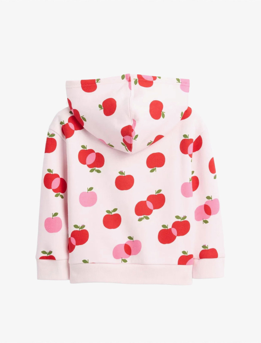 Gap V-Logo Fermuarlı Çocuk Pembe Sweatshirt Gap V-Logo Fermuarlı Çocuk Pembe Sweatshirt