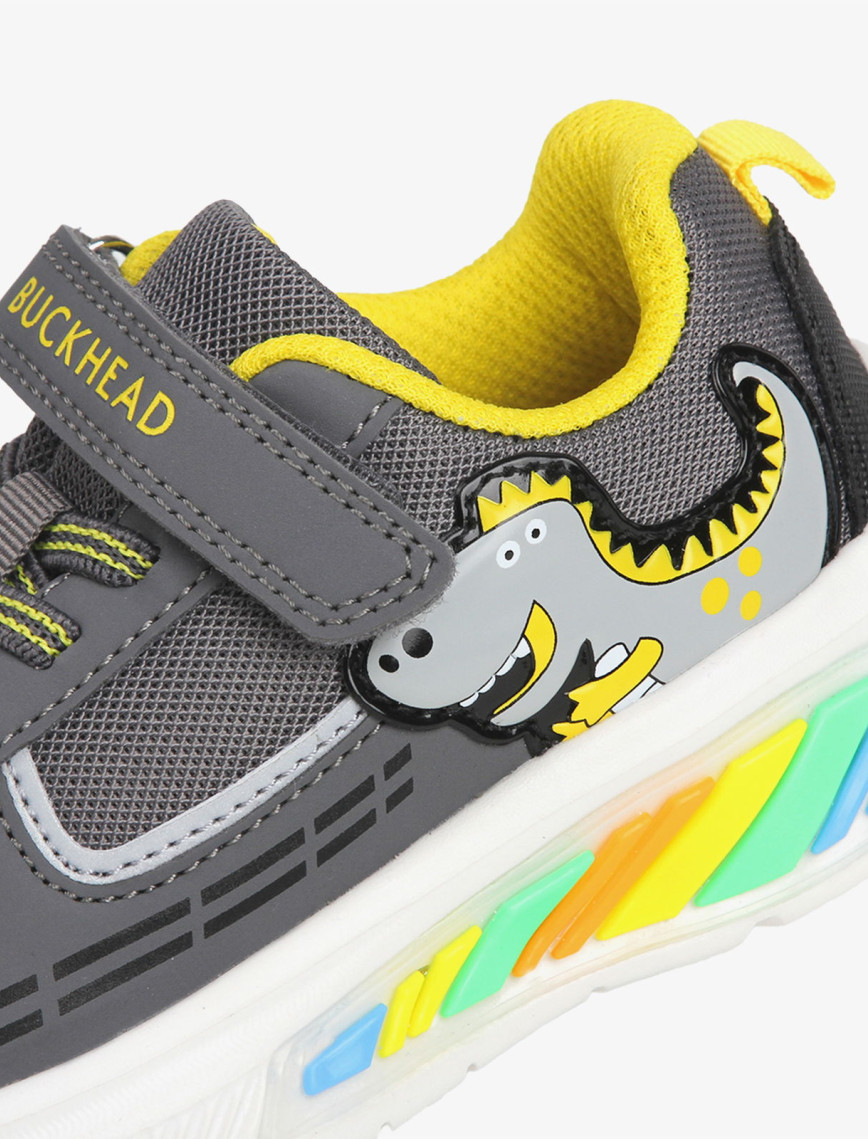 Buckhead Rex Çocuk Gri Işıklı Spor Ayakkabı Buckhead Rex Çocuk Gri Işıklı Spor Ayakkabı