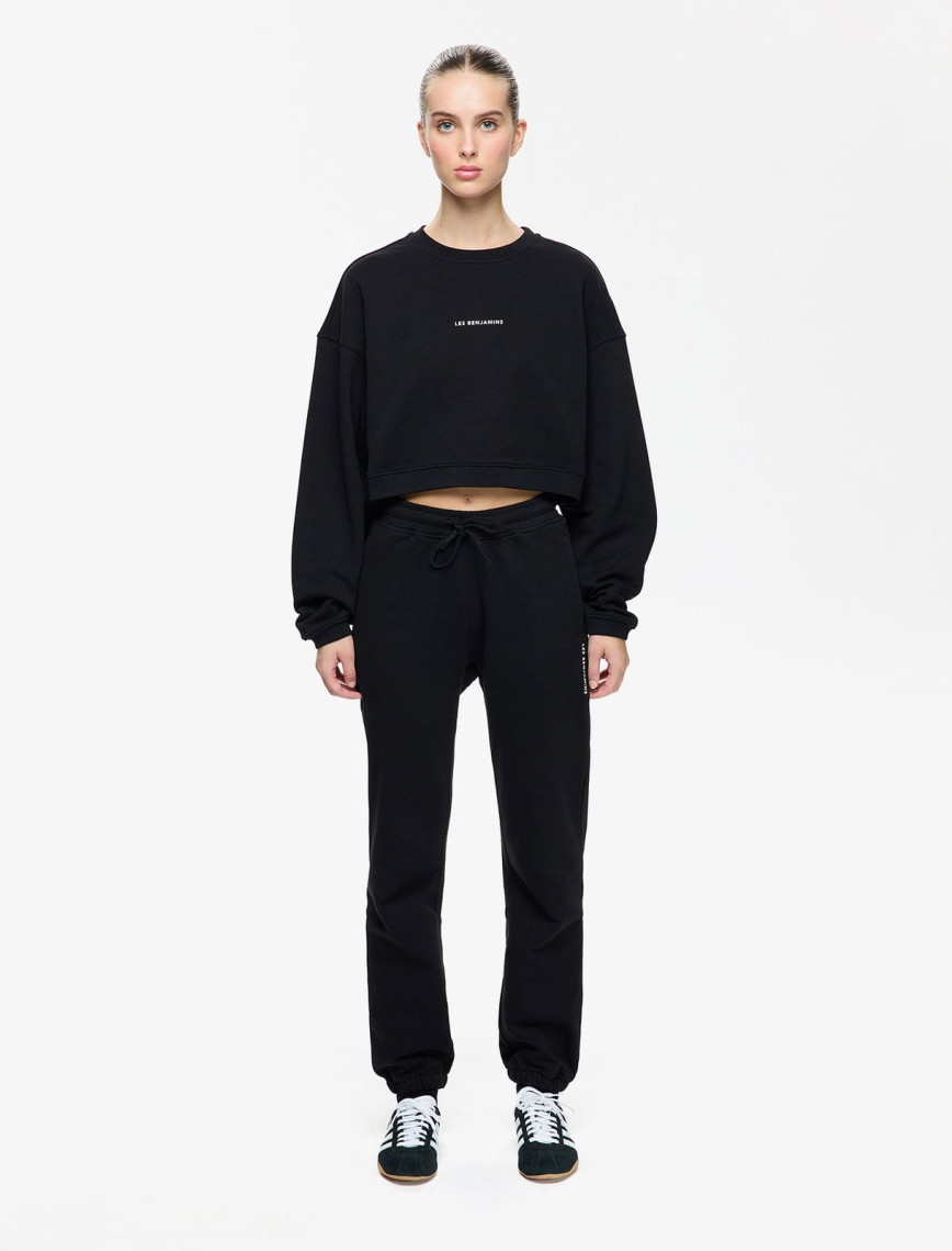 Les Benjamins Kadın Siyah Sweatshirt Les Benjamins Kadın Siyah Sweatshirt